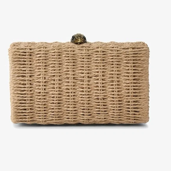 Kurt Geiger Kensington Clutch/Crossbody Woven Bag NWT - Picture 1 of 15